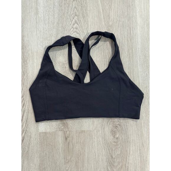 Lululemon Sweat Times Sports Bra – Black | Size 10 | Good Condition - Picture 1 of 3